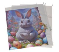 TOREBKI FOLIOWE NA CUKIERKI 5SZT WIELKANOC CELOFAN