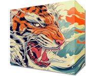 Obraz 20x20cm Tygrys Na Fali