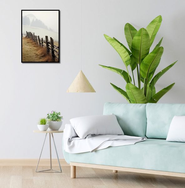 Plakat 40x55cm Spowity Mgłą zdjęcie 4