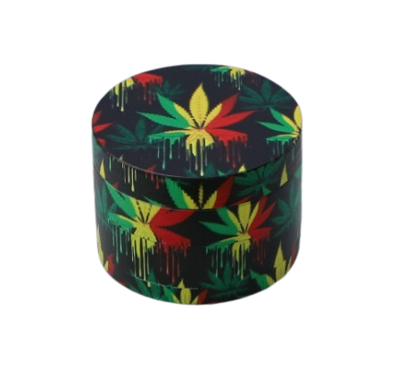 Młynek do Tytoniu Suszu Ziół CBD „Dripping Rasta” – kapiące liście konopi na Arena.pl