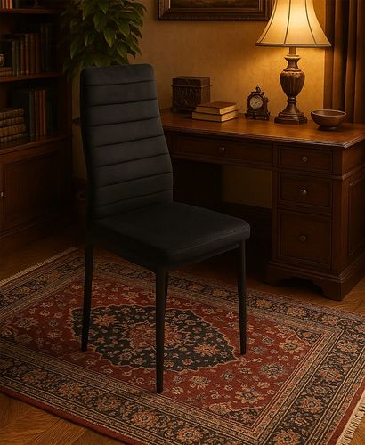 KRZESŁO PIKOWANE WELUR SALON JADALNIA KUCHNIA WYSOKIE MARK KT118 na Arena.pl