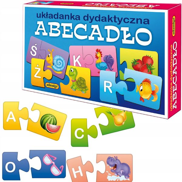 Abecadlo ukladanka puzzlowa 03037 zdjęcie 1