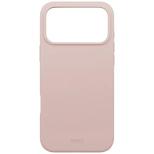 Etui UNIQ Lino na iPhone 17 Pro Max Magclick Charging - różowe na Arena.pl