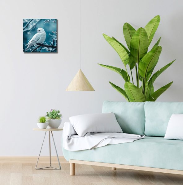 Obraz 30x30cm Perłowy Ptak zdjęcie 2