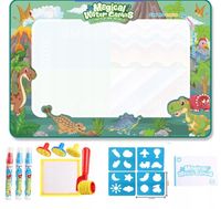 DUŻA MATA WODNA DO RYSOWANIA MALOWANIA PISAKI SZABLONY DINOZAURY