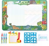 DUŻA MATA WODNA DO RYSOWANIA MALOWANIA PISAKI SZABLONY DINOZAURY