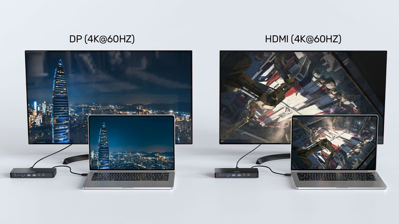 Unitek Przełącznik KVM 2 komputery 2 monitory 4K zdjęcie 9