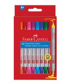 flamaster dwustronny etui 10szt. 151110fc