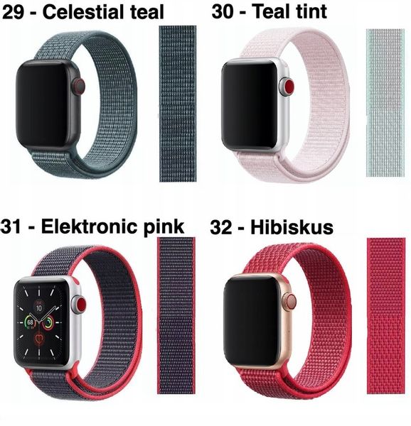 PASEK DO APPLE WATCH 2 3 4 5 6 7 8 9 SE ULTRA 2 38/40/41/42/44/45/49mm Rzep zdjęcie 2