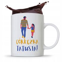 Kubek Prezent Dla Córki Dziecka Córeczka Tatusia Z Nadrukiem Ze Zdjęciem