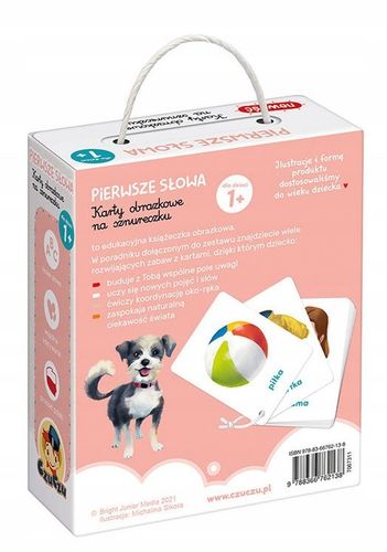 CZUCZU CZU CZU KARTY OBRAZKOWE PIERWSZE SŁOWA 12M+ na Arena.pl