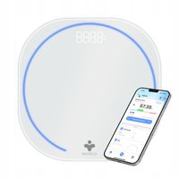 WAGA ŁAZIENKOWA ELEKTRONICZNA MEDICO, SMART, APLIKACJA PO POLSKU, BMI