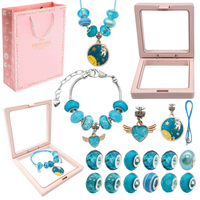 Zestaw Do Robienia Bransoletek Naszyjników Kreatywny Dla Dzieci Charms Diy