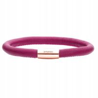 Bransoletka damska różowa Manoki 19cm