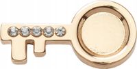 Przypinka Ozdoba Crocs Charms Jibbitz Pin Do Butów Gold Key