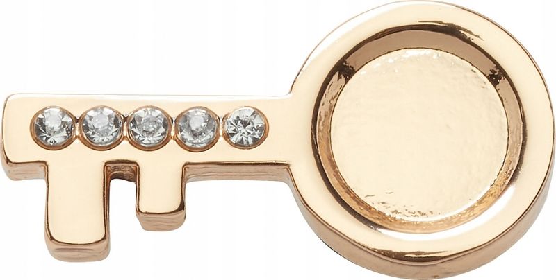 Przypinka Ozdoba Crocs Charms Jibbitz Pin Do Butów Gold Key zdjęcie 1