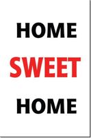 90 60CM OBRAZ NAPIS ...HOME ET DRUK PŁÓTNO RAMA