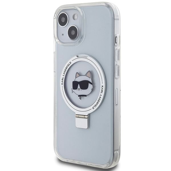 Etui Karl Lagerfeld do iPhone 15 Plus, iPhone 14 Plus, Biały, MagSafe zdjęcie 2