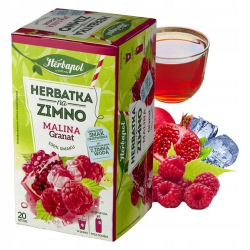 Zestaw Herbapol herbata NA ZIMNO 3 smaki 8 herbat 160 saszetek na Arena.pl