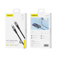 foneng kabel x112 usb-c - lightning pd 27w 1m czarny