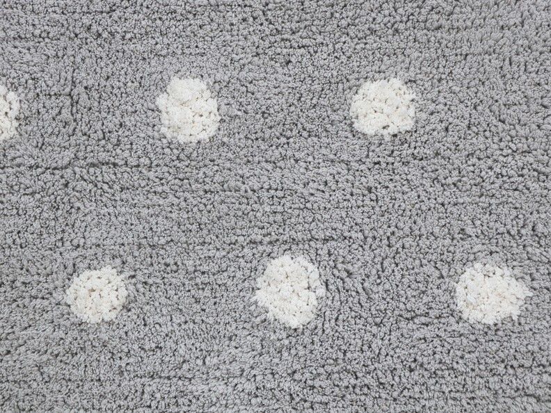 Dywan Bawełniany Mini Biscuit Pearl Grey 70x100 cm zdjęcie 3
