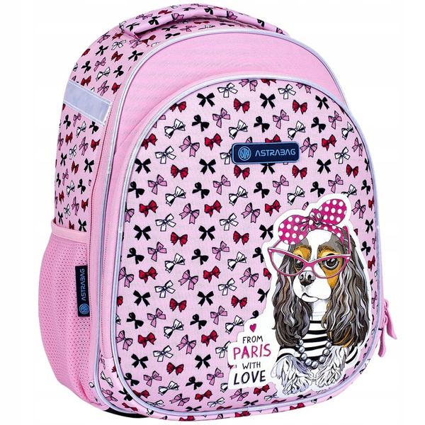 TORNISTER PLECAK SZKOLNY ERGO Z REGULACJĄ WZROSTU Z PIESKIEM DLA DZIEWCZYN zdjęcie 2