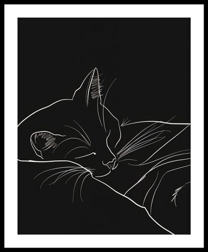 Plakat 40x50cm Nocny Spokój na Arena.pl