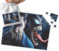 PUZZLE - VENOM WZORY Z FILMÓW I GIER 110EL + WORECZEK