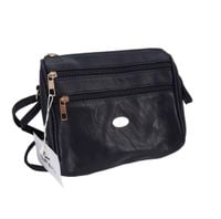 Torebka Damska na Ramię Mała Skóra PU Czarna