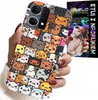 ETUI DO OPPO RENO7 4G - PLECKI W SŁODKIE KOTKI, KOTY, OBUDOWA
