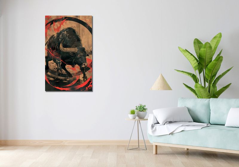 Obraz 60x100cm Bycza Niezłomność zdjęcie 2