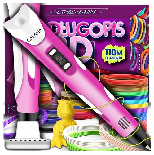 DŁUGOPIS 3D Dla Dzieci DRUKARKA 3 D PEN Zestaw i WKŁADY PLA 110 METRÓW na Arena.pl