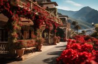 Plakat 86,4x56,8cm Czerwona Idylla