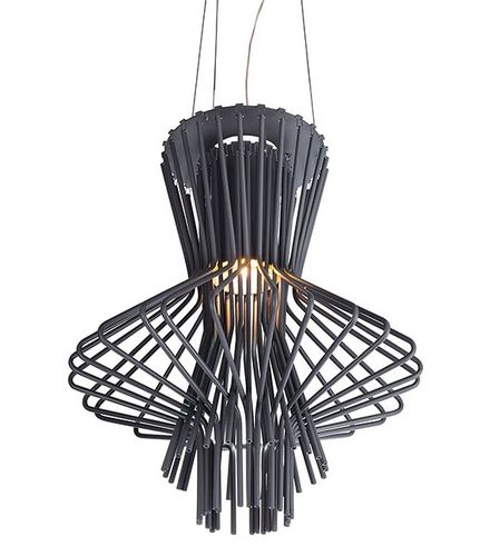 Lampa wisząca STRAW szara na Arena.pl