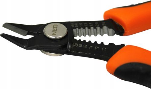 ŚCIĄGACZ DO IZOLACJI KABLI PRZEWODÓW SZCZYPCE BOCZNE NEO 140mm 01-509 na Arena.pl