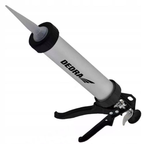 DEDRA WYCISKACZ PISTOLET DO SILIKONU MAS TUBOWY 600ML ALUMINIOWY 1201-11 na Arena.pl