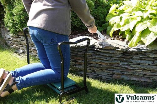 Stołek Metalowy Ogrodowy Taboret Składany Klęcznik Podkładka Taboret na Arena.pl