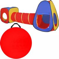 NAMIOT TUNEL DOMEK DLA DZIECI SKŁADANY DO DOMU OGRODU 3w1 + POKROWIEC