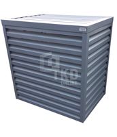 Osłona klimatyzatora - pompy ciepła 90x50x130 cm antracyt TKD169