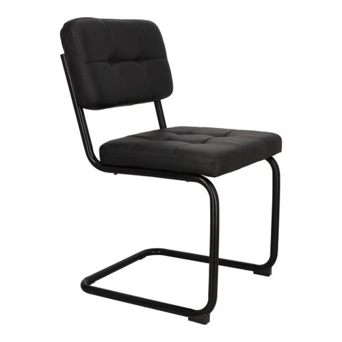 Krzesło Nelson soft black swing black PU na Arena.pl