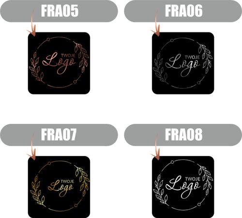 naklejki Etykiety z LOGO twojej firmy 10 cm 50szt na Arena.pl