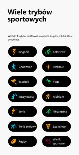 SMARTWATCH MĘSKI G. Rossi SW018-4 black/red (sg012d) WŁASNE TARCZE na Arena.pl