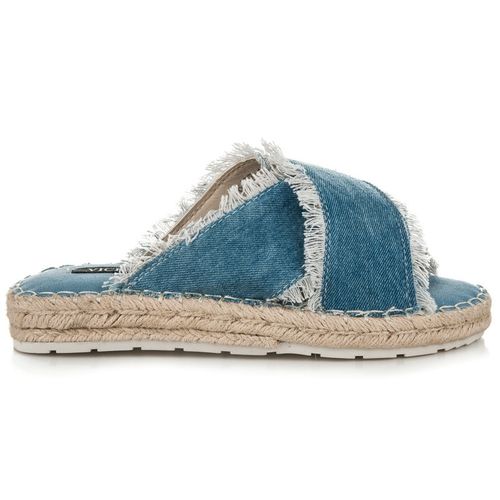 Jeansowe Klapki Espadryle r.40 na Arena.pl