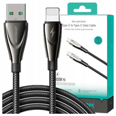 kabel pioneer 3a usb do ligtning joyroom sa31-al3 / 3a / 1,2m (czarny)