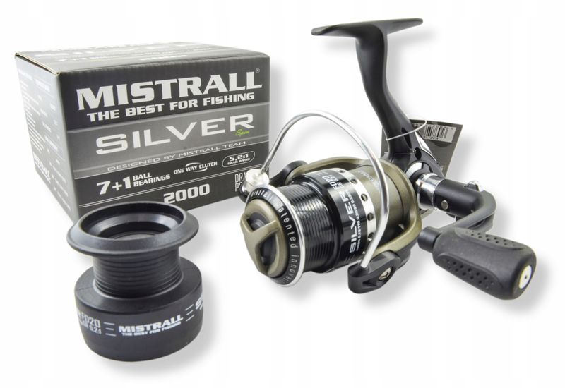 KOŁOWROTEK MISTRALL SILVER SPIN FD 3000: zdjęcie 6