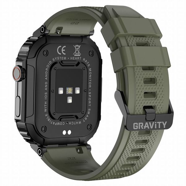 SMARTWATCH MĘSKI GRAVITY GT6-6 - WYKONYWANIE POŁĄCZEŃ, MONITOR SNU (sg020f) zdjęcie 5
