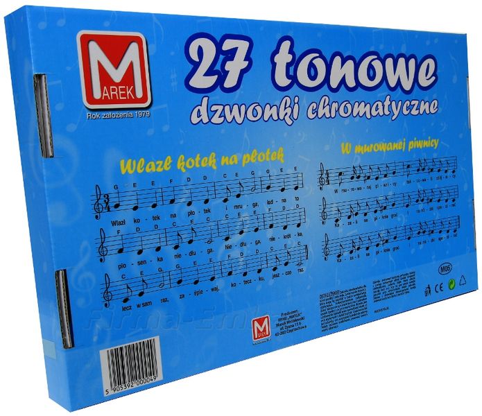 DZWONKI CHROMATYCZNE 27TONOWE zdjęcie 3