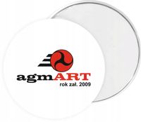 LUSTERKO REKLAMOWE FIRMOWE Z TWOIM WŁASNYM LOGO TEKST GRAFIKA