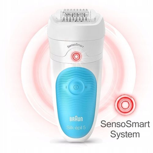 DEPILATOR BRAUN Silk-epil 5 SensoSmart WET&DRY + SPA + GOLARKA + na Arena.pl