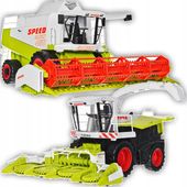 OGROMNE KOMBAJNY DO ZBOŻA I KUKURYDZY TRAKTOR AŻ 73 CM! ZABAWKA PREZENT